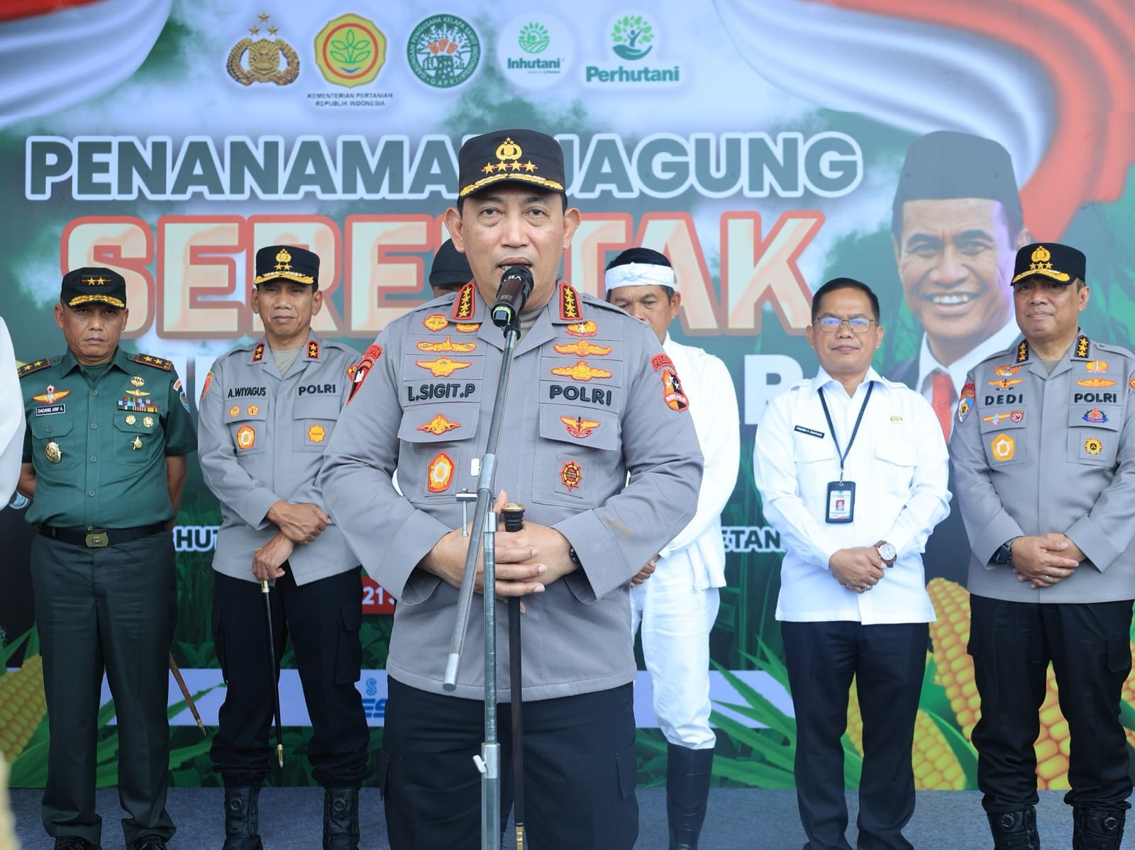 Polri targetkan penanaman satu juta hektare jagung untuk dukung swasemabada pangan