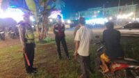 Ops Ketupat Rinjani, Pos Pam Batulayar Amankan Senggigi (1) Polisi Batulayar Pastikan Liburan Aman Lewat Patroli Malam