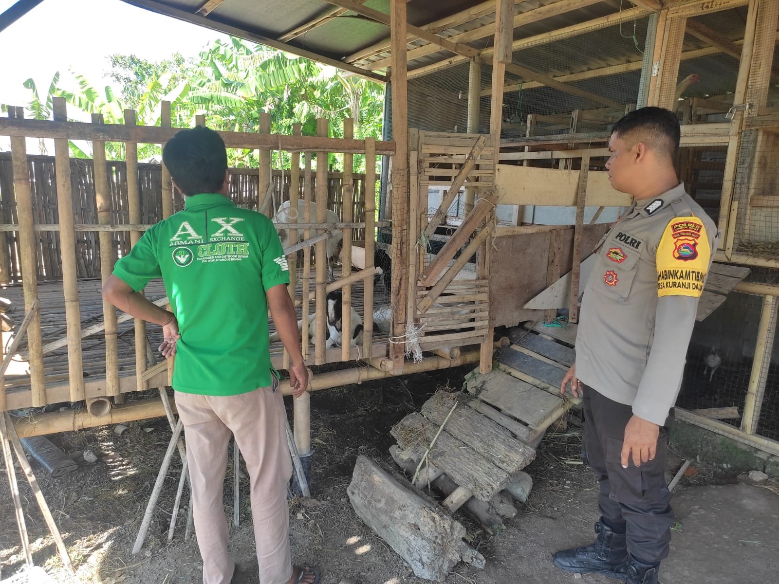 Bhabinkamtibmas Kuranji Dalang Gencar Sosialisasi Ketahanan Pangan