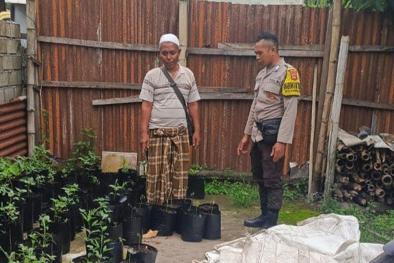 Ketahanan Pangan Nasional Dimulai dari Pekarangan Rumah: Inisiatif Polsek Kuripan