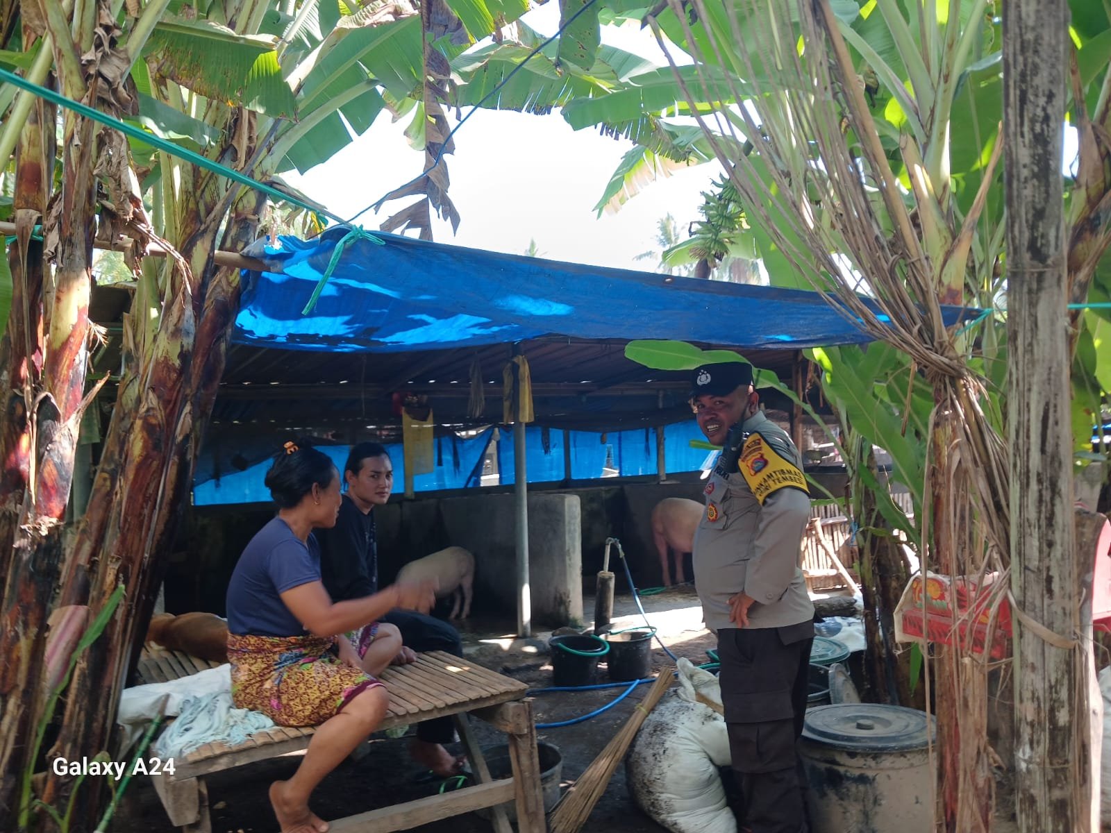 Polri Dukung Swasembada Pangan di Lombok Barat