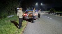 Patroli Blue Light Polsek Kediri Jaga Keamanan Jalan Umum BIL, Cegah Kriminalitas dan Balap Liar