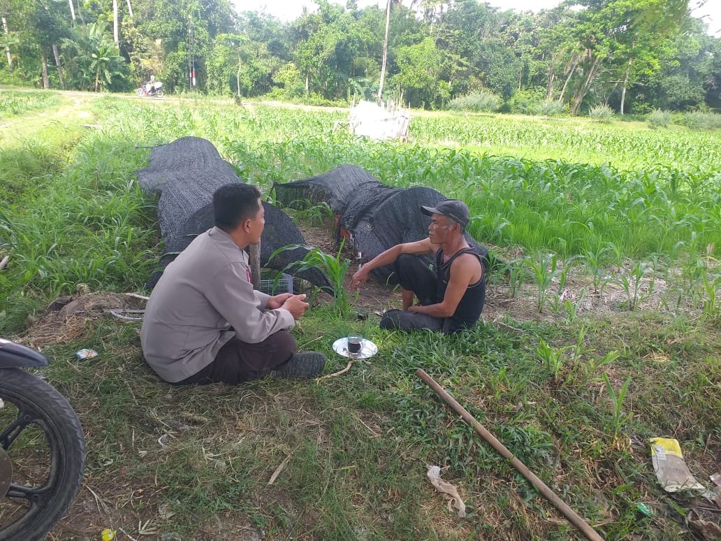 Polres Lombok Barat Dukung Petani Wujudkan Ketahanan Pangan di Lembar