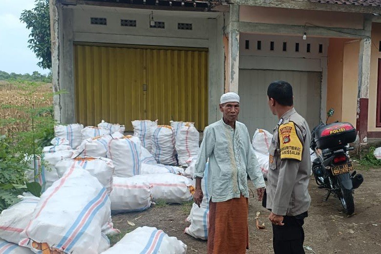 Jagung Melimpah, Polri Dukung Ketahanan Pangan di Lombok Barat